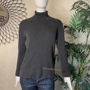 Ralph Lauren Turtleneck Gray Sweater Sz L